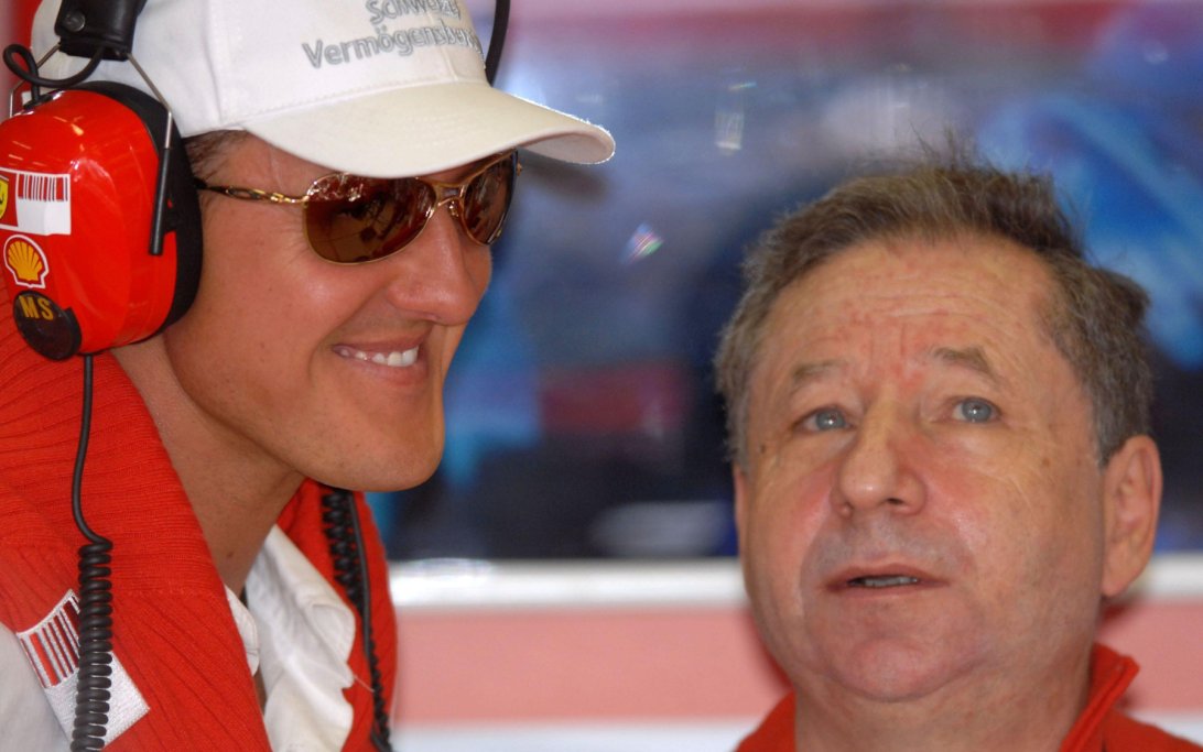 Jean Todt Michael Schumacher Racing News365 2