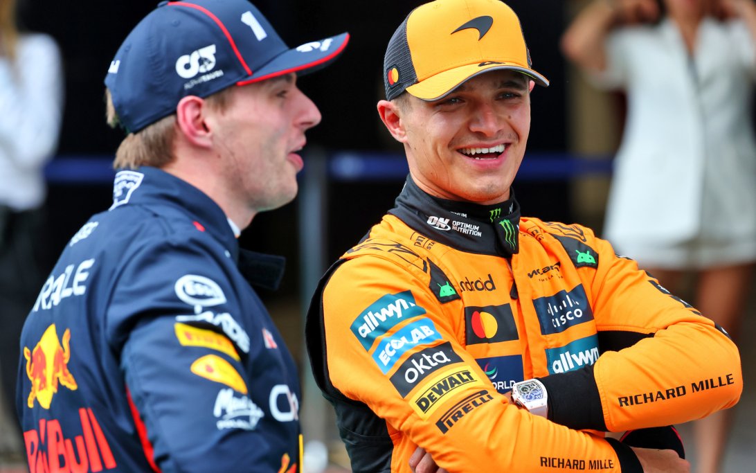 Norris Verstappen Spain