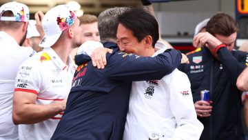 'Grateful' Honda deeply touched by passionate Verstappen
