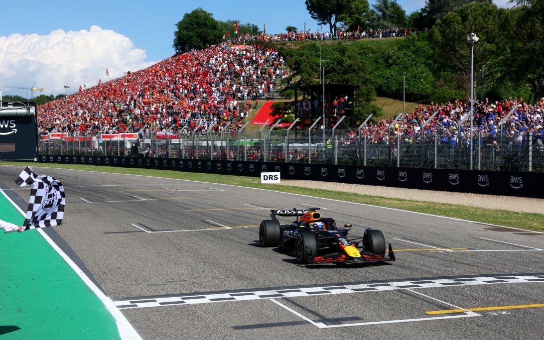 Verstappen win Imola