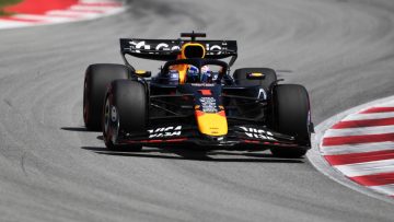 Max Verstappen handed huge penalty for George Russell collision