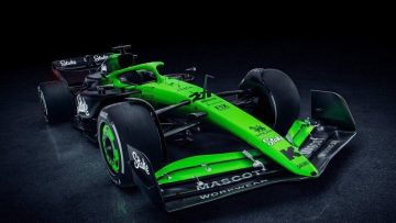 Stake make F1 history as first 2025 livery revealed