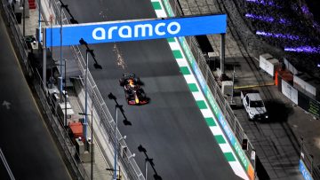 LIVE: Reaction as Piastri wins from penalised Verstappen in Jeddah