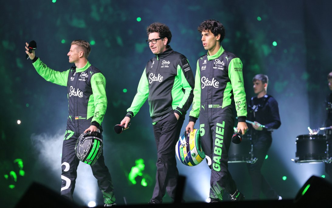 Bortoleto Binotto Hulkenberg F1 75