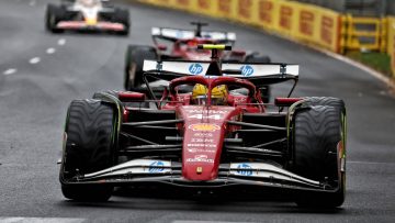 Hamilton handed 'Ferrari crash course' in wild Australian GP