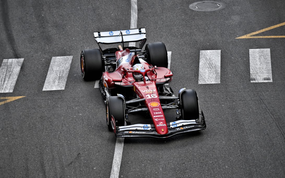 Leclerc Monaco FP2