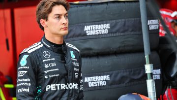 George Russell receives severe penalty after Alex Albon incident