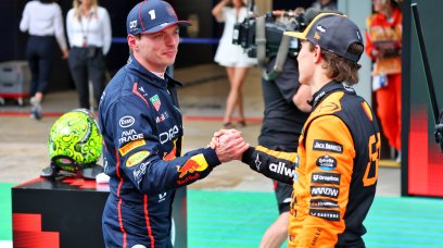 Verstappen Piastri pole Spain