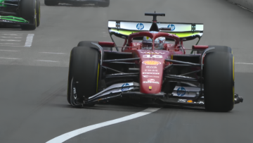 Charles Leclerc collision causes early Monaco GP practice red flag
