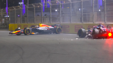 Red Bull disaster as Yuki Tsunoda involved in multi-car first lap crash