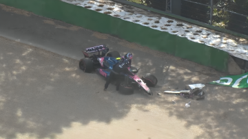 Franco Colapinto suffers third major smash in five GPs on F1 return